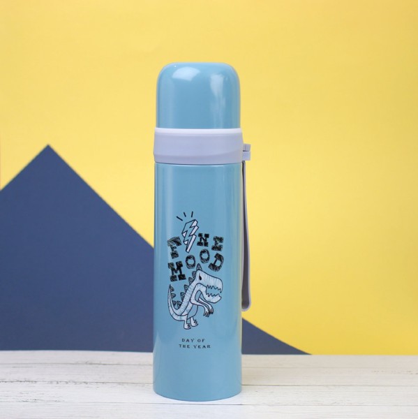 Термос "Fine mood", blue (500ml) 