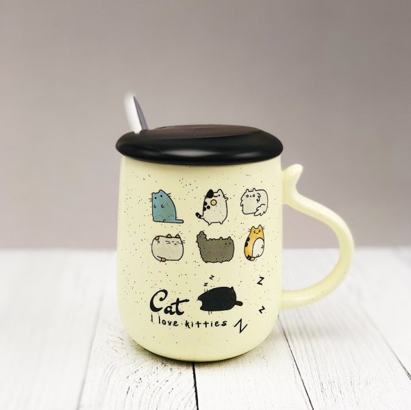 Кружка "I love kitties" (Zzz...) (420ml) 
