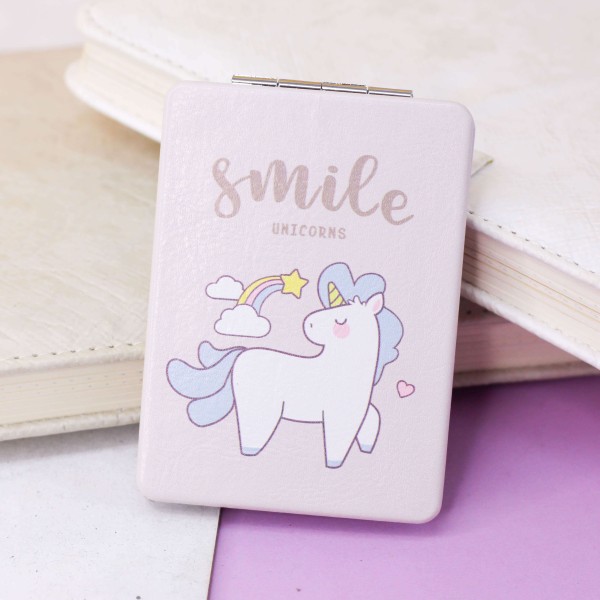 Зеркало "Unicorn smile", gray 