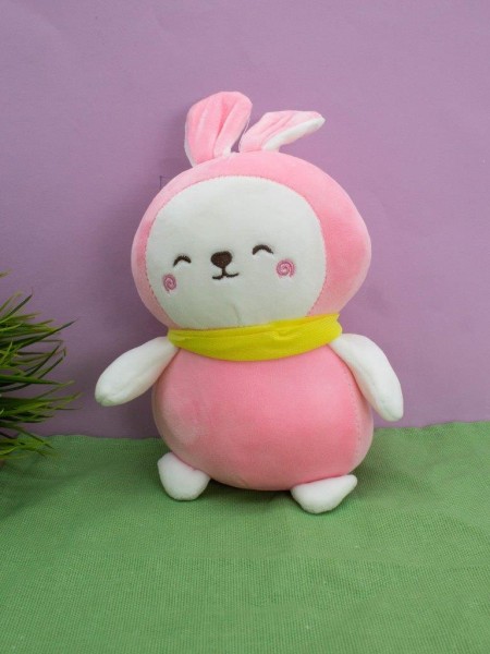 Мягкая игрушка "Sleepy rabbit", pink, 20 см 