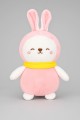 Мягкая игрушка "Sleepy rabbit", pink, 20 см