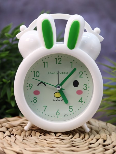 Часы-будильник «Honey bunny», green 