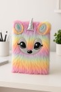 Блокнот плюшевый «Rainbow lama», 21,5х14,5 см, плотность 80 гр.