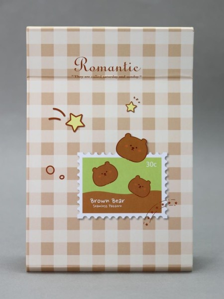 Зеркало "Romantic bear", brown 