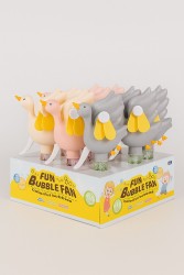 Портативный механический ручной вентилятор «Funny goose», mix, шоу-бокс 12 шт.