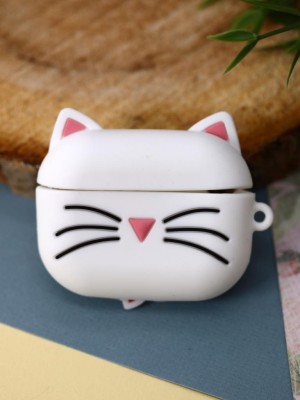 Чехол для AirPods Pro "Cat whiskers", white