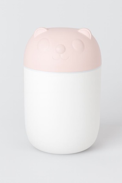 Настольный увлажнитель воздуха - ночник "Bear", pink, (портативный, USB) 