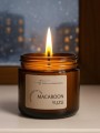 Свеча ароматическая в банке "Macaroon Yuzu", 50 гр