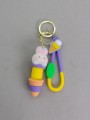 Брелок-антистресс "Long neck bunny", yellow (6,5 см)