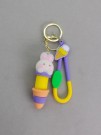 Брелок-антистресс "Long neck bunny", yellow (6,5 см)