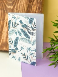 ОБЛОЖКА ДЛЯ ПАСПОРТА "Birds on leaves", плотность 600 мкм