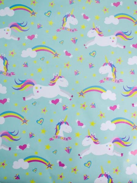 Упаковочная бумага «Magic unicorn» 1 рулон, 50*70 см 