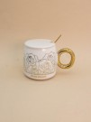 Кружка «Golden romance», white (450 ml)
