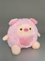 Мягкая игрушка "Animal pig", 15 см