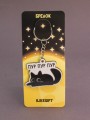 Брелок ECO из дерева iLikeGift "пур пур пур"
