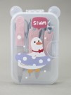 Маникюрный набор "Duck swim", pink