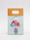 Пакет подарочный «Happy your day», yellow (12*20*6)