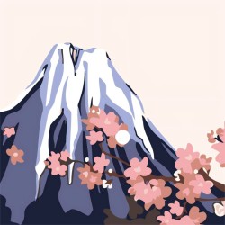 Картина по номерам  Draw Me! «Volcano», (20*20 см)