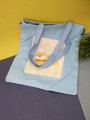 Сумка шоппер "Yellow dog", blue