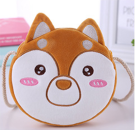 Сумочка плюшевая "Fox", orange (16*14 см)