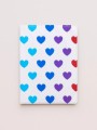 ОБЛОЖКА ДЛЯ ПАСПОРТА "Multicolored hearts", плотность 600 мкм