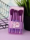 Набор кистей для макияжа "Kawaii touch", 6 кистей, purple