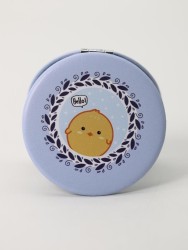 Зеркало "Little chick hello", purple