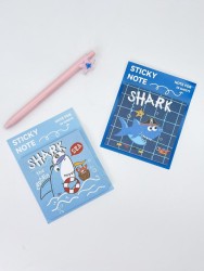 Блок для заметок "Sea shark", 50 л. 8*8 см