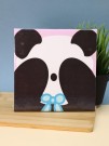 Картина из помпонов на подрамнике Draw Me! «Panda», (20 х 20 см)