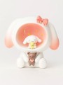 Kопилка - ночник «Plush friends», pink (14,5 см), пластик