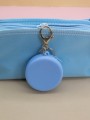 Брелок-кошелёк "Simple round", blue