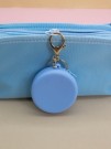 Брелок-кошелёк "Simple round", blue