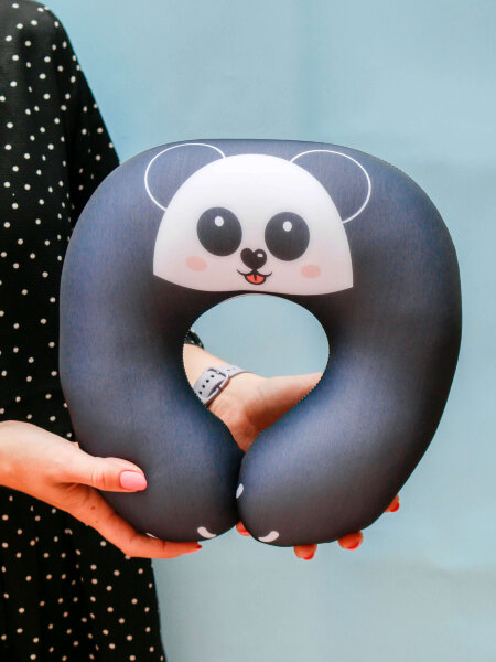 Подушка для шеи антистресс Hugme toys «Панда» 