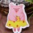 Брелок ECO из дерева «Piggy skirt»