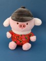 Мягкая игрушка "Winter pig", red, 23 см