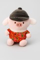 Мягкая игрушка "Winter pig", red, 23 см
