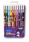 Набор цветных шариковых ручек 10 цв. "Kuromi", 0.7 мм