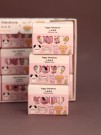 Набор декоративного скотча 4 шт. "Puppy literature", pink (1.5см*2м)