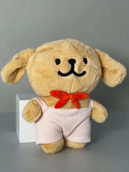 Мягкая игрушка "Dog gentleman", pink, 20 см 