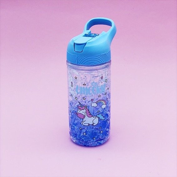 Бутылка "Unicorn", blue (400ml) 