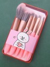 Набор кистей для макияжа "Kawaii touch", 6 кистей, pink