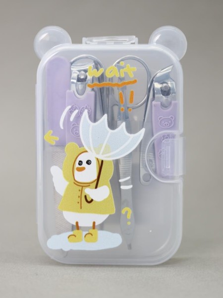 Маникюрный набор "Duck umbrella", purple 