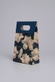 Пакет подарочный «Delicate flowers», green (12*20*6)