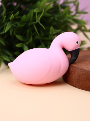 Мялка - антистресс «Squeeze flamingo», pink