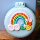 Расческа «Rainbow folding», blue