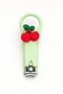 Маникюрный инструмент "Plants cherry", green