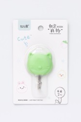 Крючок на липучке «Kitty», green