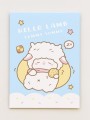 Зеркало "Hello lama", blue