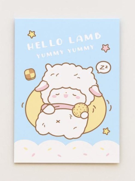 Зеркало "Hello lama", blue 