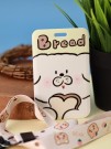 Футляр для карт на ленте "Dog with bread"